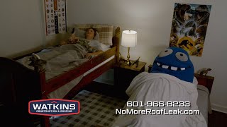 💧Leak Brothers: Bedtime | Watkins Construction & Roofing