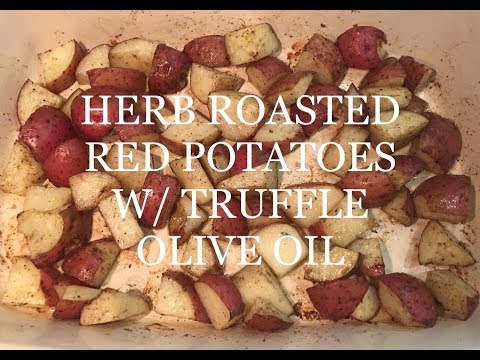 Roasted Red Potatoes with Truffle Oil and Parmesan Cheese Recipe