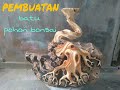 TWIN ASOY ... ,, Tutorial on making stone and bonsai trees from concrete