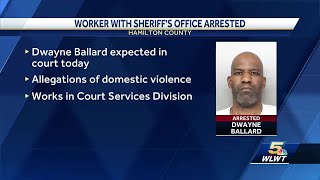 Hamilton County Sheriff's Office employee arrested for domestic violence, police say