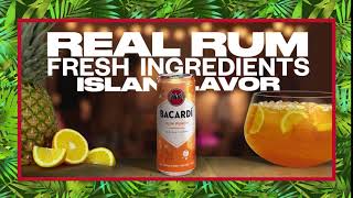 NEW BACARDÍ Rum Punch Cocktail Cans