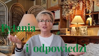 PYTANIA I ODPOWIEDZI/ODPOWIADAM SZCZERZE NA WASZE PYTANIA