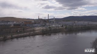 DRONE VIDEO: Maine mill explosion scene