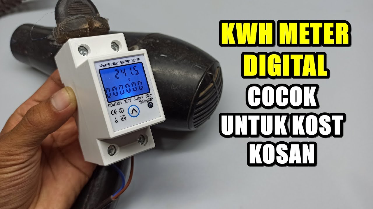 KWH METER DIGITAL 100RIBUAN BISA APA - YouTube