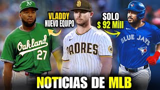 VLADIMIR GUERRERO JR SE VÁ Y LLEGA ANTHONY SANTANDER! PETE ALONSO CON OFERTAS! Y MÁS FIRMAS MLB