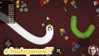 White Snake kill a big Worm#best #games  to Play