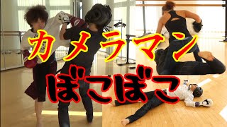 調子こきカメラマンぼこぼこにしてみた(スパーリング)boxing sparring with photographer.