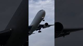 JAL  B767-300 伊丹空港へ着陸前のシーンです。