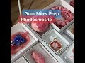 rhodochrosite gem show prep