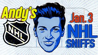 NHL Sniffs, Picks \u0026 Pirate Parlays Today 1/3/25 | Best NHL Bets w/Andy Francess