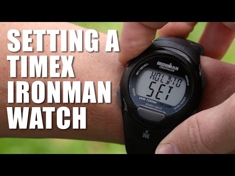 How to Set a Timex Ironman Triathlon Watch How to Set a Timex Ironman Triathlon Watch