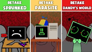 Incredibox : Sprunki Retake Sprunked Vs. Retake Parasite Vs. Dandy's World | (NEW MOD)