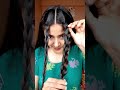 Front Braid Open Hairstyle|Casual Hairstyle For Office/College Girls#shorts#ytshorts#youtubeshorts