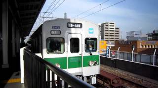 Tokyo　metro　seri5000　departing at　Kita-Ayase　営団5000系　北綾瀬発車