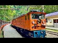 Unazuki Onsen vlog - Kurobe Gorge Trolley Train, hot spring town walking & local sweets