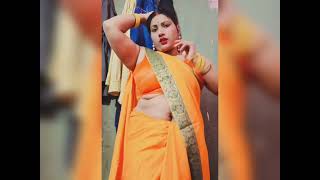 Very beautiful aunty navel dance seducing #saree #navel #hotsareestatus #bhabhi #romance_status #hot