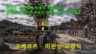 [토크온115]  슈베르트 -  미완성 교향곡 1악장 / 베토벤의 ‘운명’, 차이코프스키의 ‘비창’ 교향곡과 더불어 3대 걸작 교향곡,  영혼을 사랑으로써 휘어 잡는 아름다운 선율