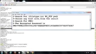 Hack a website using FTP