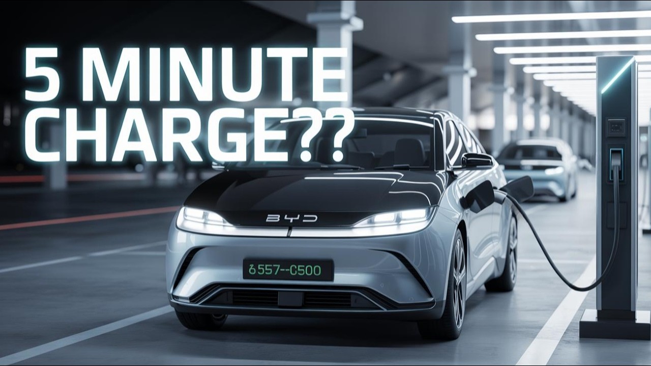Byd S 5 Minute Ev Charging The End Of Range Anxiety Youtube
