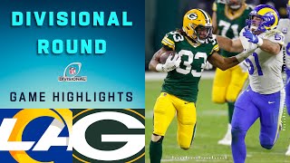 Rams vs. Packers Divisional Round Highlights | NFL 2020 Playoffs