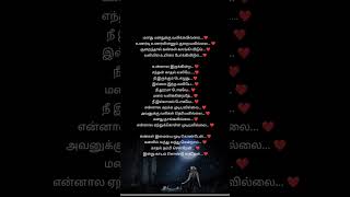 இதுவரை நான்கண்டு கொண்ட உறவு நீ தந்தது….❤❤❤#lovewhatsappstatus #tamilsong #tamilsonglover