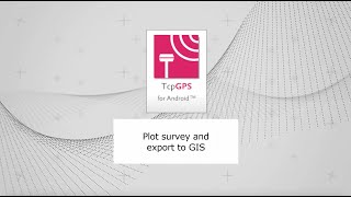 How do you carry out a plot survey in Aplitop TcpGPS android