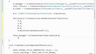 Transform time in minutes with Direct2D