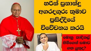 අගරදගුරුතුමා ගැන තියෙන්නෙ හිරිකිතයක් හරින් ප්‍රනාන්දු කියයි