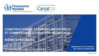 Webinaire - Bonnes pratiques en Construction Métallique