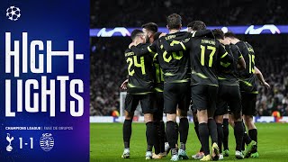 Liga dos Campeões | Resumo: Tottenham Hotspur FC x Sporting CP