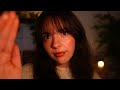 ASMR Calm and Safe Affirmations For Sleep and Anxiety 😴 (low light, mic brushing)