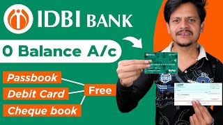 idbi bank zero balance account opening online 2025 | how to open saving account in idbi bank