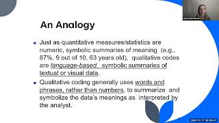 Coding and Codebook Development: Thematic Analysis
