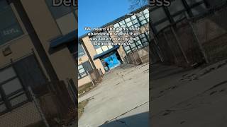 Exploring an abandoned school taken over by the Detroit homeless (horrible idea)