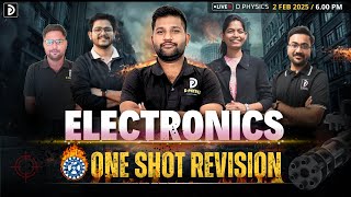 Electronics || One Shot Revision | CSIR-NET 2025, GATE, JEST | Padekar Sir | D PHYSICS