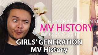 Girls' Generation MV History (2007-2017) by @LeeTyykpop | REACTION