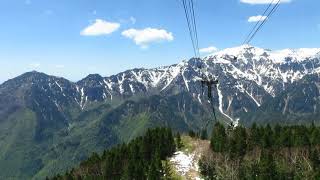 【絶景】北アルプスの絶景♪新穂高ロープウェイ