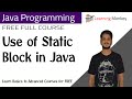 Use of Static Block in Java || Lesson 47 || Java Programming || Learning Monkey ||