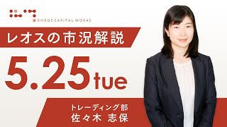 レオスの市況解説2021年5月25日