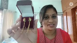 ನನ್ನ Beautiful gold #earrings collections for Daily wear and party wear ನನ್ನ 100 ವಿಡಿಯೋ #shashikala