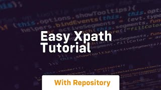 Easy xpath tutorial