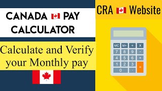 Canada pay Calculator