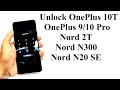 Forgot Password - How to Unlock OnePlus 10T, 10 Pro, Nord 2T etc