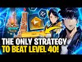 THE PERFECT FLOOR 40 STRATEGY... | Solo Leveling: ARISE