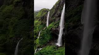 नितांत सुंदर पश्चिम घाट 😍 #trek #sahyadri #nature #short #shortsvideo #waterfall #kokan #trend