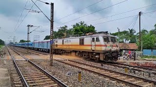 130kmph Speed Upgraded South Eastern Railway-Dust raising YPR Duronto and Bhubaneswar Janshatabdi !!