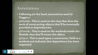 Dagger 2 (Android Tutorial ) First Basic Approach.. (Dependency Injection) First Part