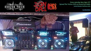 D3N0R1 - Spread The Techno 0268 HouseTech Radio Live