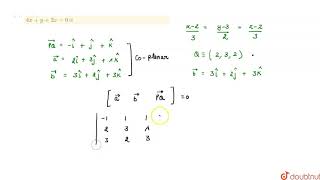 Lines whose equation are `(x-3)/2=(y-2)/3=(z-1)/(lamda)` and `(x-2)/3=(y-3)/2=(z-2)/3` lie in same p