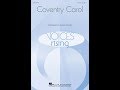 Coventry Carol (SATB Choir) - Arranged by Audrey Snyder